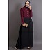 Dual colored Burka - A-line abaya Dual colored Burka - A-line abaya